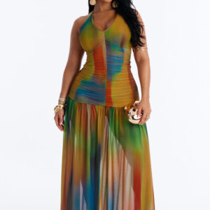 Ombre Mesh Maxi - Multi