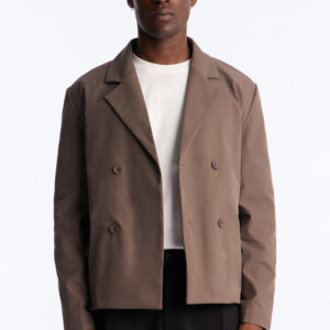 Sterling Double-Breasted Blazer - Grey