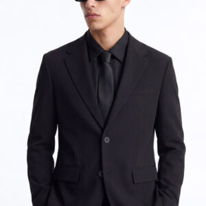 Onyx Relaxed Blazer - Black