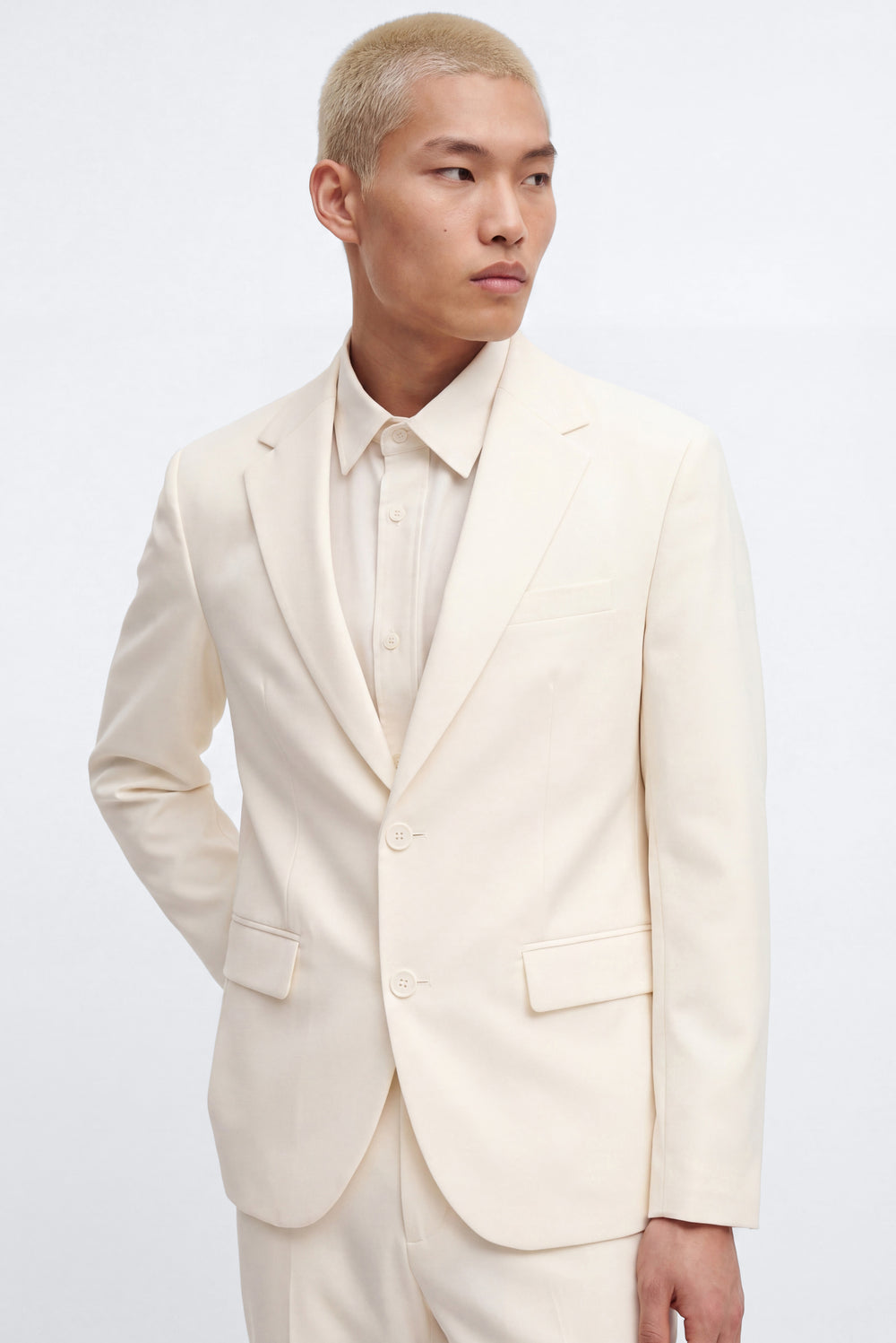 Capri Relaxed Blazer - White