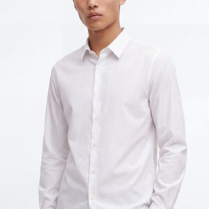 Oxford Wrinkle-Free Dress Shirt - White