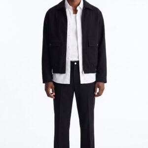 Harrow Straight-Leg Trouser - Black