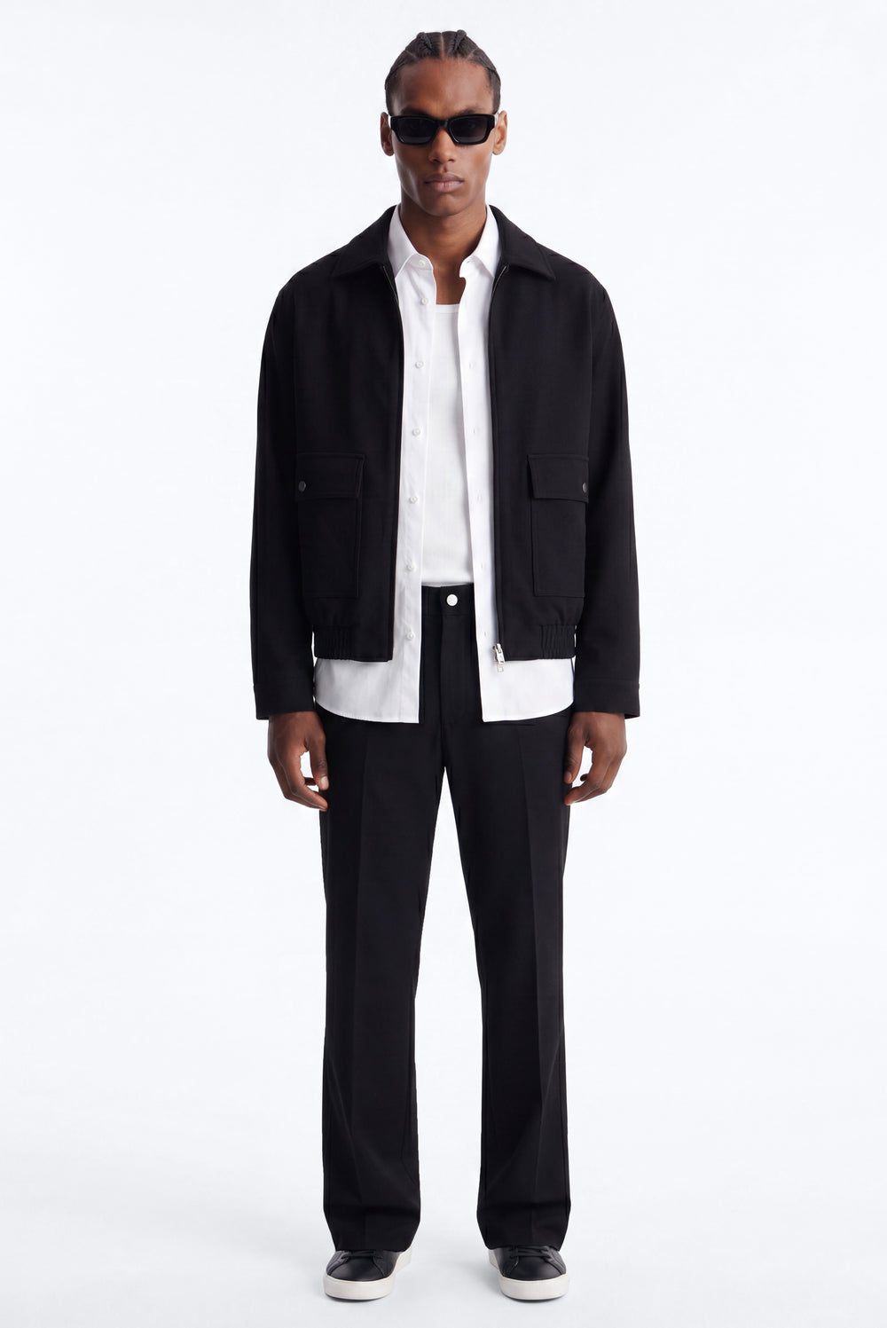 Harrow Straight-Leg Trouser - Black