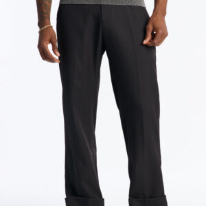 Ankara Slit-Cuff Trouser - Black