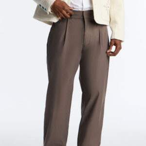 Marlow Pleated Trouser - Grey